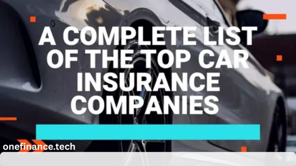 Top 10 Auto insurance Companies in the U.S